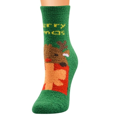 KEUSN Christmas Womens Casual Coral Fleece Pattern Socks Comfortable Cute Animal Print Socks
KEUSN Christmas Womens Casual Coral Fleece Pattern Socks Comfortable Cute Animal Print Socks