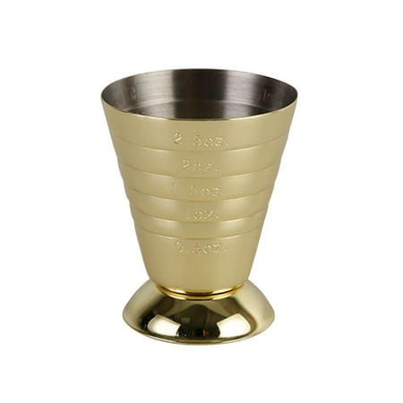 

Measuring Shot Cup Ounce Jigger Bar Cocktail Drink Mixer Measuring Cup Measurer Milk Coffee Mug Stainless Steel