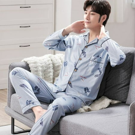 DanceeMangoo New Style Mens Pajamas Set Spring Autumn Warm Cotton men Pajamas Sets Long Sleeve Sleepwear Top +Pant Leisure Wear Cloth
DanceeMangoo New Style Mens Pajamas Set Spring Autumn Warm Cotton men Pajamas Sets Long Sleeve Sleepwear Top +Pant Leisure Wear Cloth