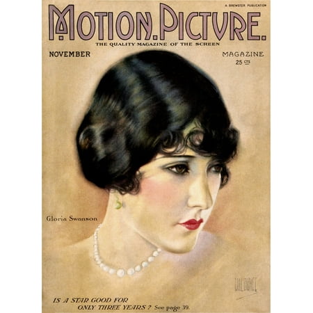 Gloria Swanson Stretched Canvas - (16 x 20)
