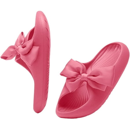 CoCopeanut Cute Sandals Slippers for Women Bow-knot Indoor Outdoor Sandals Platform Shoes Massage Shower Bathroom Non-Slip Quick Drying Open Toe Super Soft Comfy Thick Sole
CoCopeanut Cute Sandals Slippers for Women Bow-knot Indoor Outdoor Sandals Platform Shoes Massage Shower Bathroom Non-Slip Quick Drying Open Toe Super Soft Comfy Thick Sole