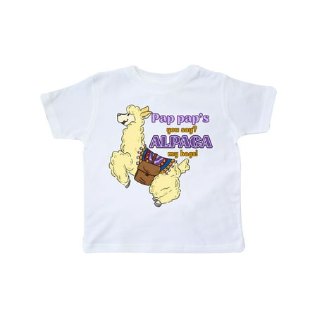 Inktastic Pap Pap s You Say ALPACA my Bags with Cute Jumping Alpaca Gift Toddler Boy or Toddler Girl T-Shirt
Inktastic Pap Pap s You Say ALPACA my Bags with Cute Jumping Alpaca Gift Toddler Boy or Toddler Girl T-Shirt