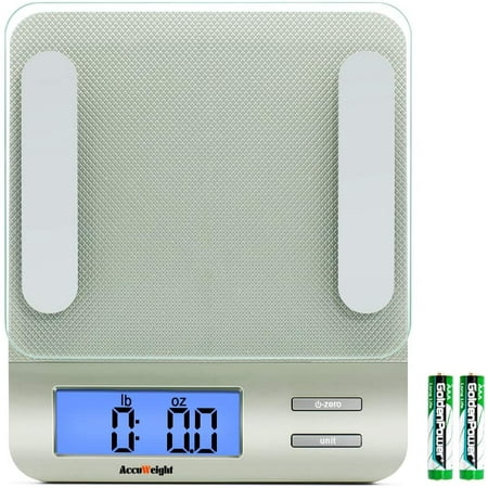 207 Digital Kitchen Multifunction Food Scale for Cooking with Large Back-lit LCD Display Easy to Clean with Precision Measuring Tempered Glass (Silver)
207 Digital Kitchen Multifunction Food Scale for Cooking with Large Back-lit LCD Display Easy to Clean with Precision Measuring Tempered Glass (Silver)
