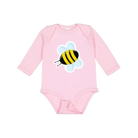 Inktastic Bumble Bee Gift Baby Boy or Baby Girl Long Sleeve Bodysuit
