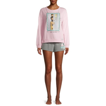 Women s and Women s Plus Warner Bros. FRIENDS 2pc set LS Top - Pink & Short - Grey - M
Women s and Women s Plus Warner Bros. FRIENDS 2pc set LS Top - Pink & Short - Grey - M