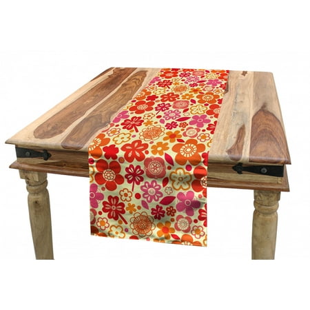 Floral Table Runner Colorful and Graphical Flowers and Shamrocks Layout Dining Room Kitchen Rectangular Runner 3 Sizes by Ambesonne
Floral Table Runner Colorful and Graphical Flowers and Shamrocks Layout Dining Room Kitchen Rectangular Runner 3 Sizes by Ambesonne