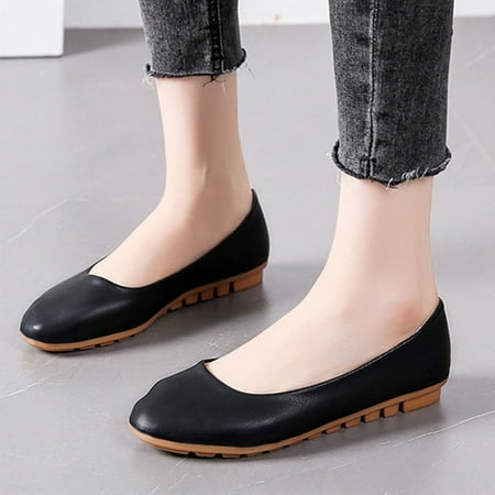 uikmnh Women Shoes Fashion Spring And Summer Women s Casual Shoes Low Heel Soft Sole Comfortable Solid Color Flat Lightweight Black 8
uikmnh Women Shoes Fashion Spring And Summer Women s Casual Shoes Low Heel Soft Sole Comfortable Solid Color Flat Lightweight Black 8
