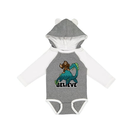 Inktastic Believe Gift Baby Boy or Baby Girl Long Sleeve Bodysuit