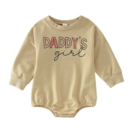 EFGYYF Girl Outfits Baby Outfits Boy Boys Girls Long Sleeve Letter Prints Pullover Romper Sweatshirt Bodysuits Beige 6-12 Months
EFGYYF Girl Outfits Baby Outfits Boy Boys Girls Long Sleeve Letter Prints Pullover Romper Sweatshirt Bodysuits Beige 6-12 Months