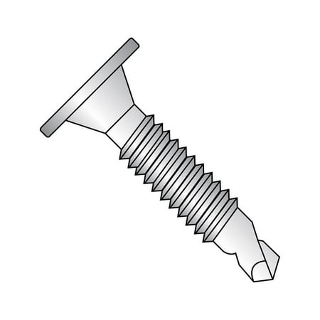 18-8 Stainless Steel Self-Drilling Screw Plain Finish Wafer Head Phillips Drive #3 Drill Point #10-24 Thread Size 1-1/2 Length (Pack of 10)
18-8 Stainless Steel Self-Drilling Screw Plain Finish Wafer Head Phillips Drive #3 Drill Point #10-24 Thread Size 1-1/2 Length (Pack of 10)