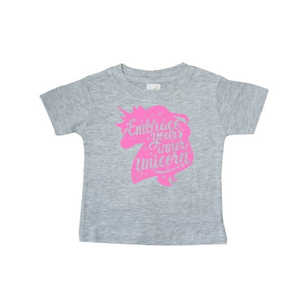 Inktastic Embrace Your Inner Unicorn with Silhouette in Pink Grunge Gift Baby Boy or Baby Girl T-Shirt
Inktastic Embrace Your Inner Unicorn with Silhouette in Pink Grunge Gift Baby Boy or Baby Girl T-Shirt