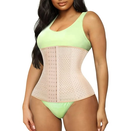 Nebility Waist Trainer for Women Weight Loss Sport Workout Body Shaper Girdle Tummy Cincher Underbust Corset(Beige 2XL)
Nebility Waist Trainer for Women Weight Loss Sport Workout Body Shaper Girdle Tummy Cincher Underbust Corset(Beige 2XL)