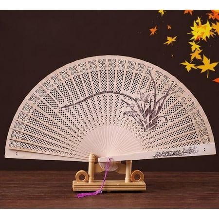 EUHDSSDE Chinese Traditional Hollow Fan Wooden Hand Made Exquisite Folding Wedding Gift
EUHDSSDE Chinese Traditional Hollow Fan Wooden Hand Made Exquisite Folding Wedding Gift