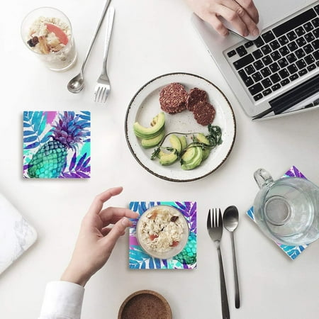 ZHANZZK Pineapple Set of 8 Coaster for Drinks Absorbent Ceramic Stone Coasters Cup Mat with Cork Base for Home Kitchen Room Coffee Table Bar Decor
ZHANZZK Pineapple Set of 8 Coaster for Drinks Absorbent Ceramic Stone Coasters Cup Mat with Cork Base for Home Kitchen Room Coffee Table Bar Decor