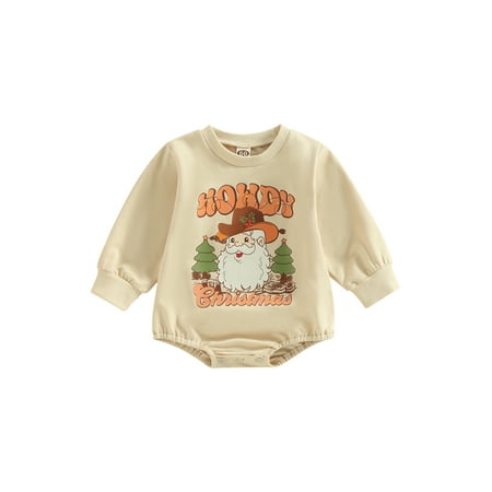 sdghg Newborn Baby Christmas Romper Cute Cartoon Letter Print Long Sleeve Round Neck Bodysuit
sdghg Newborn Baby Christmas Romper Cute Cartoon Letter Print Long Sleeve Round Neck Bodysuit
