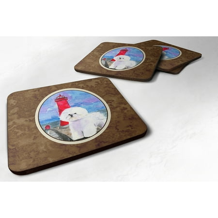 Carolines Treasures SS8891FC Lighthouse with Bichon Frise Foam Coaster Set of 4 3 1/2 x 3 1/2 multicolor
Carolines Treasures SS8891FC Lighthouse with Bichon Frise Foam Coaster Set of 4 3 1/2 x 3 1/2 multicolor
