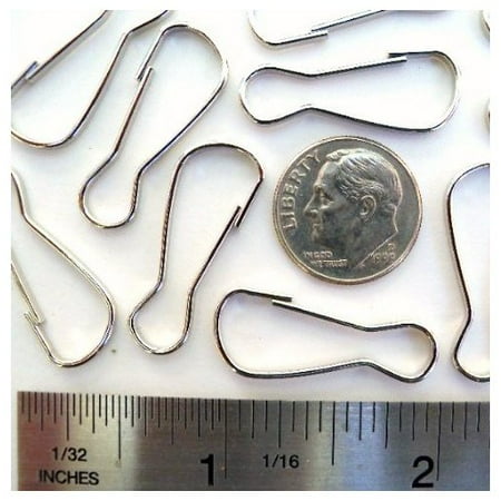 Lanyard Snap Clip Hooks 1 Nickel Silver Finish 100 Pcs