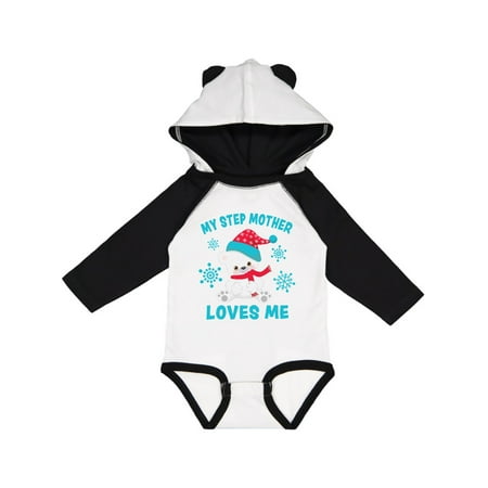 Inktastic Polar Bear My Step Mother Loves Me in Santa Hat Gift Baby Boy or Baby Girl Long Sleeve Bodysuit
Inktastic Polar Bear My Step Mother Loves Me in Santa Hat Gift Baby Boy or Baby Girl Long Sleeve Bodysuit
