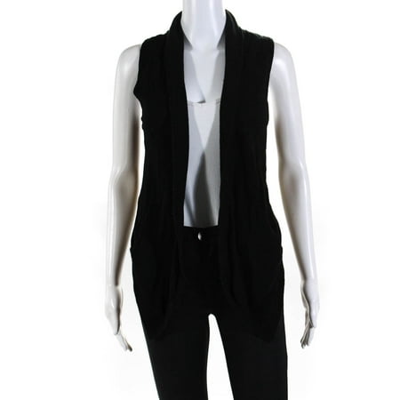 Pre-owned|BCBGMAXAZRIA Womens Draped Anton Vest Cardigan Sweater Black Wool Size XS
Pre-owned|BCBGMAXAZRIA Womens Draped Anton Vest Cardigan Sweater Black Wool Size XS