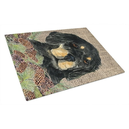 Carolines Treasures SS4104LCB Gordon Setter on Faux Burlap with Pine Cones Glass Cutting Board Large 12H x 16W
Carolines Treasures SS4104LCB Gordon Setter on Faux Burlap with Pine Cones Glass Cutting Board Large 12H x 16W