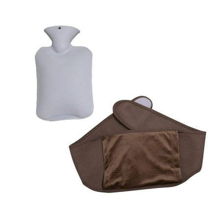 Egmy + Gray Bottle Plush Belt Set Rubber Hot Water Bottle To Relieve Pain and Warmth B One Size
Egmy + Gray Bottle Plush Belt Set Rubber Hot Water Bottle To Relieve Pain and Warmth B One Size