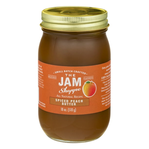The Jam Shoppe Spiced Peach Butter, 18 oz