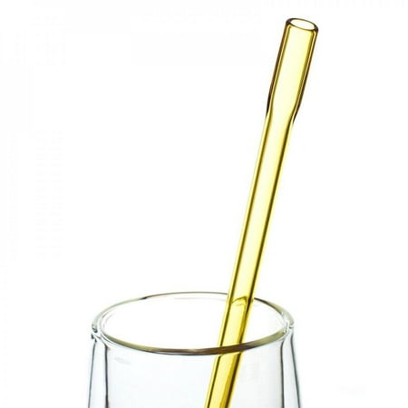 Sales Promotion!Special Fine Curved Glass Straight Bend Drinking Glass Straws Reusable Eco-friendly Tubularis Snore Piece Tube Gold
Sales Promotion!Special Fine Curved Glass Straight Bend Drinking Glass Straws Reusable Eco-friendly Tubularis Snore Piece Tube Gold
