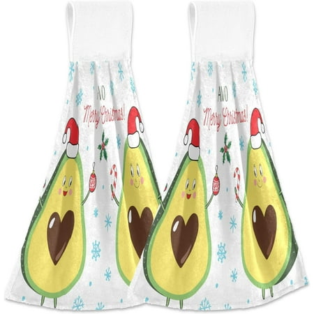 Anyway.go Cute Christmas Kitchen Hanging Hand Towels Happy Kawaii Avocado Absorbent Tie Towel with Loop 2 PCS Kitchen Linen Sets for Bathroom Restroom Home Decor
Anyway.go Cute Christmas Kitchen Hanging Hand Towels Happy Kawaii Avocado Absorbent Tie Towel with Loop 2 PCS Kitchen Linen Sets for Bathroom Restroom Home Decor