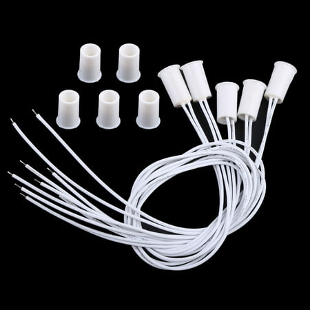 5pcs Recessed Magnetic Window Door Contacts Alarm Security Reed Switch