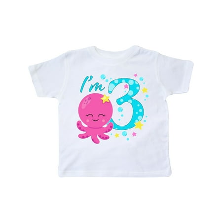 Inktastic I m Three- cute octopus birthday Gift Toddler Boy or Toddler Girl T-Shirt
Inktastic I m Three- cute octopus birthday Gift Toddler Boy or Toddler Girl T-Shirt