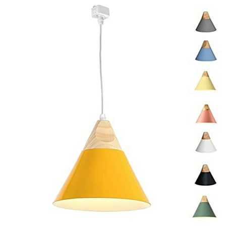 FSLiving H-Style Track Mount Pendant Fixture Scandinavian Style Pendant Lights for Kitchen Hanging Lamp Modern Wood and Aluminium Light Customizable Yellow - 1 Light
FSLiving H-Style Track Mount Pendant Fixture Scandinavian Style Pendant Lights for Kitchen Hanging Lamp Modern Wood and Aluminium Light Customizable Yellow - 1 Light