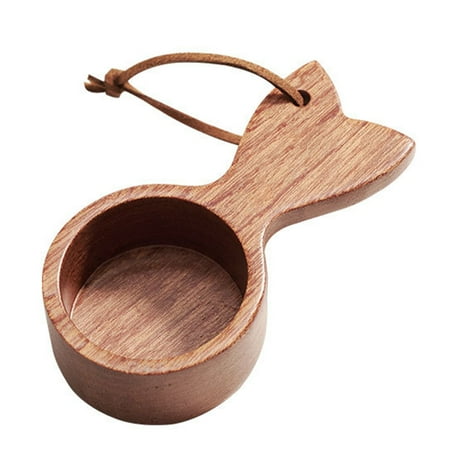JWF Mall Coffee Measuring Spoon Wooden Smooth Surface Food Grade Fish Tail Shape Anti-crack Making Coffee with String Powder Coffee Bean Scoop Kitchen Tool
JWF Mall Coffee Measuring Spoon Wooden Smooth Surface Food Grade Fish Tail Shape Anti-crack Making Coffee with String Powder Coffee Bean Scoop Kitchen Tool