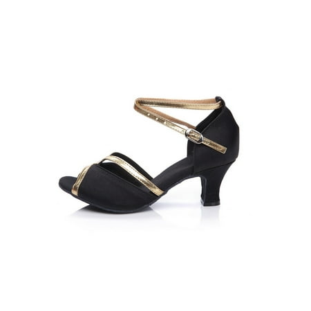Woobling Lady Comfortable Heeled Dance Shoes Show Fashionable Buckle Sandals Salsa Non Slip Low Top Dance Shoes
Woobling Lady Comfortable Heeled Dance Shoes Show Fashionable Buckle Sandals Salsa Non Slip Low Top Dance Shoes