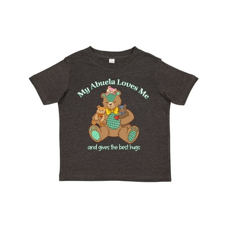 Inktastic My Abuela Loves Me and Gives the Best Hugs Teddy Bear Gift Toddler Boy or Toddler Girl T-Shirt
Inktastic My Abuela Loves Me and Gives the Best Hugs Teddy Bear Gift Toddler Boy or Toddler Girl T-Shirt