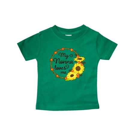 Inktastic My Nonna Loves Me with Sunflower Wreath Gift Baby Boy or Baby Girl T-Shirt
Inktastic My Nonna Loves Me with Sunflower Wreath Gift Baby Boy or Baby Girl T-Shirt