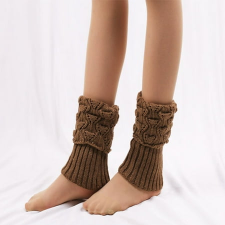 GXSR 1 Pair Women Winter Ankle Leg Warmers Crochet Knitted Boot Cuffs Toppers Socks Bottom
GXSR 1 Pair Women Winter Ankle Leg Warmers Crochet Knitted Boot Cuffs Toppers Socks Bottom