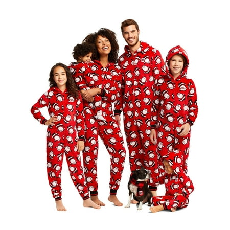 AvoDovA Family Matching Christmas Pajamas Set Santa Claus One-Piece Zip-Front Hooded Romper for Adult Kids Baby
AvoDovA Family Matching Christmas Pajamas Set Santa Claus One-Piece Zip-Front Hooded Romper for Adult Kids Baby