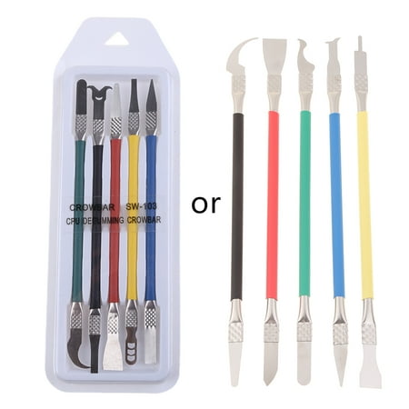 CPU Blade 5 in 1 IC Chip NAND Knife Motherboard Repair Tool UV Glue Cleaner Remover Ultra Thin Disassemble Tool
CPU Blade 5 in 1 IC Chip NAND Knife Motherboard Repair Tool UV Glue Cleaner Remover Ultra Thin Disassemble Tool
