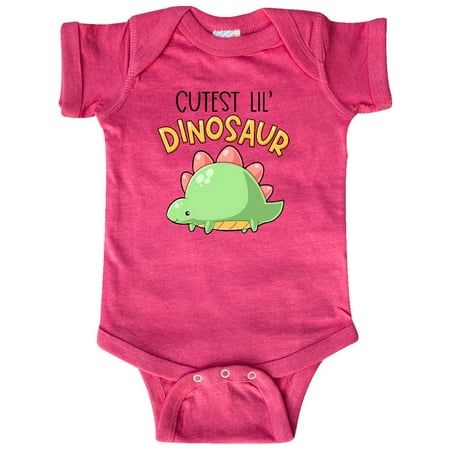 Inktastic Cutest Lil Dinosaur with Cute Stegosaurus Gift Baby Boy or Baby Girl Bodysuit
Inktastic Cutest Lil Dinosaur with Cute Stegosaurus Gift Baby Boy or Baby Girl Bodysuit
