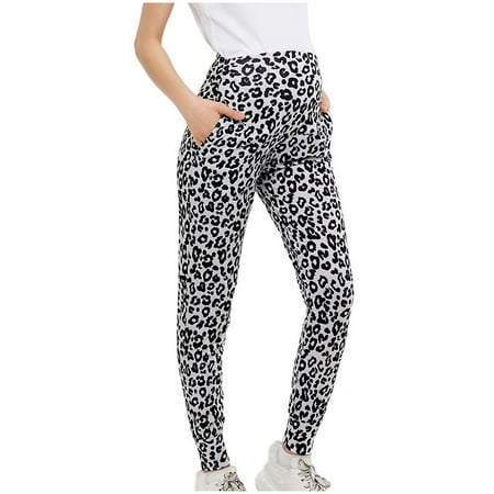 NIUREDLTD Maternity Women s Leopard Print Casual Pants Stretchy Comfortable Lounge Pants
NIUREDLTD Maternity Women s Leopard Print Casual Pants Stretchy Comfortable Lounge Pants