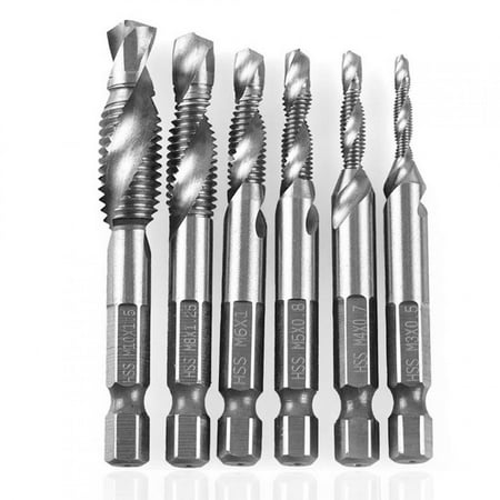 2024 6PCs Hex Shank Screw Tap Drilling Tapping Tools Metric Industrial Accessory for Screw Machine6PC Metric 4341 Composite Tap
2024 6PCs Hex Shank Screw Tap Drilling Tapping Tools Metric Industrial Accessory for Screw Machine6PC Metric 4341 Composite Tap
