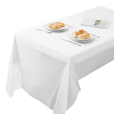 4Pack Plastic Tablecloths 54 x 108 Party TableCloths Disposable for Party Birthdays Weddings Christmas Buffet Tablewhite
4Pack Plastic Tablecloths 54 x 108 Party TableCloths Disposable for Party Birthdays Weddings Christmas Buffet Tablewhite