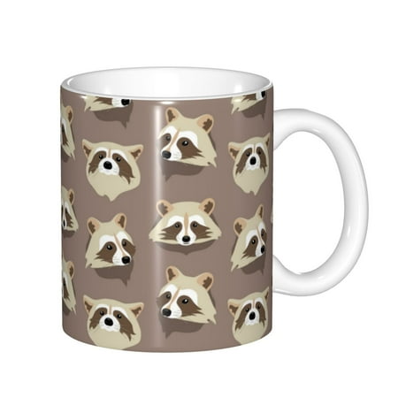 Yiaed Raccoon Print Ceramics Coffee Large Handle Design Extra Large Tea and Coffee Cup for Office and Home Mugs
Yiaed Raccoon Print Ceramics Coffee Large Handle Design Extra Large Tea and Coffee Cup for Office and Home Mugs
