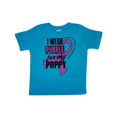 Inktastic Chronic Pain I Wear Purple For My Poppy Gift Toddler Boy or Toddler Girl T-Shirt
Inktastic Chronic Pain I Wear Purple For My Poppy Gift Toddler Boy or Toddler Girl T-Shirt