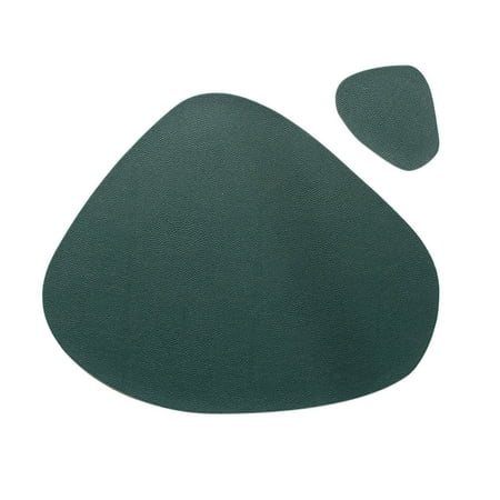 Wolfast Promotion Leather Placemat Waterproof and Oilproof Insulation Table Mat Cup Mat Combinatio
Wolfast Promotion Leather Placemat Waterproof and Oilproof Insulation Table Mat Cup Mat Combinatio
