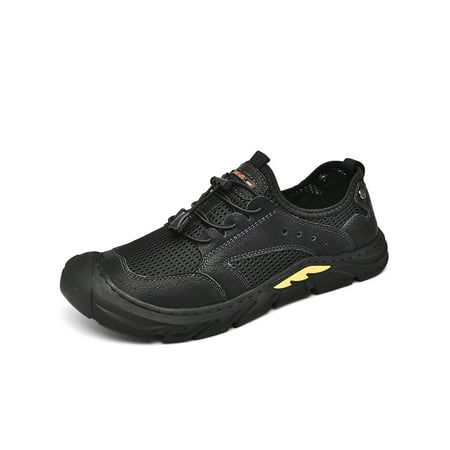 Daeful Men Casual Shoes Non Slip Sneakers Mesh Flats Mens Comfort Fashion Lace Up Trainers Black 12
Daeful Men Casual Shoes Non Slip Sneakers Mesh Flats Mens Comfort Fashion Lace Up Trainers Black 12