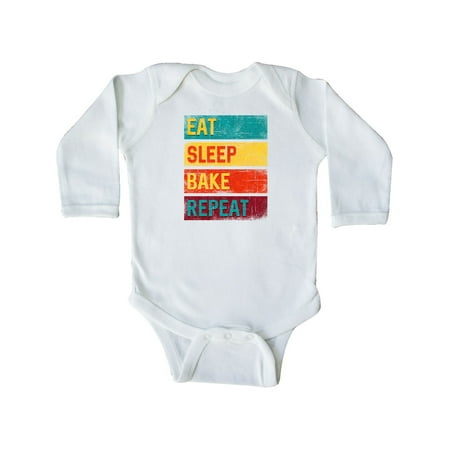 Inktastic Baking Gift Eat Sleep Bake Repeat Gift Baby Boy or Baby Girl Long Sleeve Bodysuit
Inktastic Baking Gift Eat Sleep Bake Repeat Gift Baby Boy or Baby Girl Long Sleeve Bodysuit