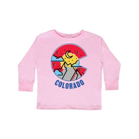 Inktastic Colorado Mountain Scene with Clouds and Moon Gift Toddler Boy or Toddler Girl Long Sleeve T-Shirt
Inktastic Colorado Mountain Scene with Clouds and Moon Gift Toddler Boy or Toddler Girl Long Sleeve T-Shirt