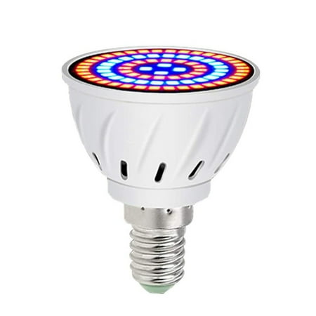 Grow Light Bulb 60 LEDs Plant Lights Full Spectrum for Indoor Plants Succulents Garden Flowers E14 220V
Grow Light Bulb 60 LEDs Plant Lights Full Spectrum for Indoor Plants Succulents Garden Flowers E14 220V