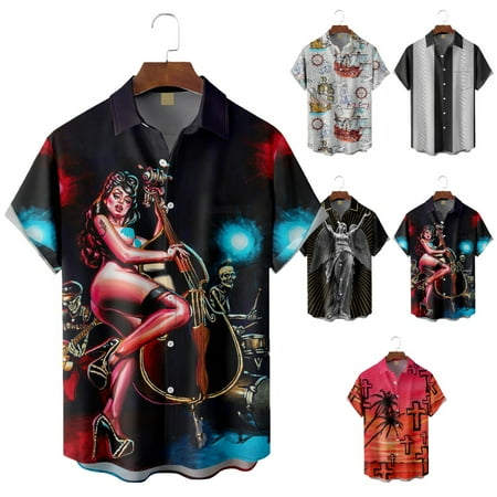 Men s Women s Aloha Beach Tee Shirts Loose Fit Basic Costume Regular & Big Man Sizes
Men s Women s Aloha Beach Tee Shirts Loose Fit Basic Costume Regular & Big Man Sizes